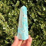 Blue Aragonite Tower F