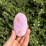 Pink Aragonite Palm Stone A