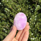 Pink Aragonite Palm Stone E