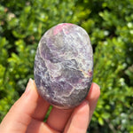 Unicorn Stone Lepidolite Palm Stone C
