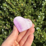 Pink Aragonite Heart H