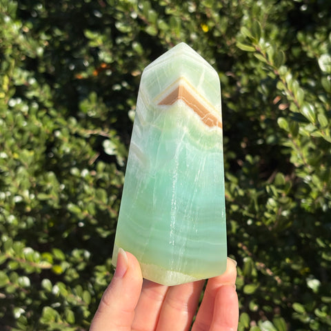 Pistachio Calcite Tower A