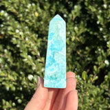 Blue Aragonite Tower G