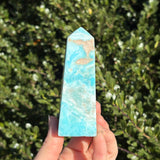 Blue Aragonite Tower A