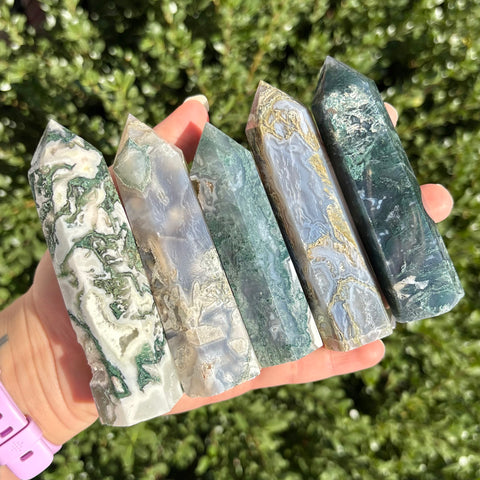 Moss Agate Towers