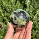 Prehnite w/ Epidote Sphere B