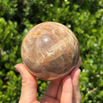 Peach Moonstone Sphere C