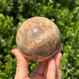 Peach Moonstone Sphere C