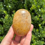 Golden Healer + Pyrite Palm Stone E