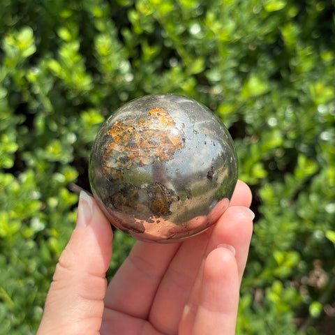 Pyrite + Golden Healer Sphere B