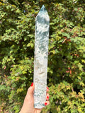 XL Moss Agate Tower