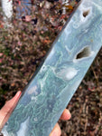 XL Moss Agate Tower
