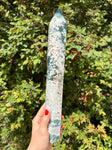 XL Moss Agate Tower