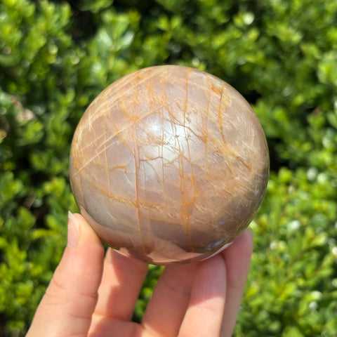 Peach Moonstone Sphere C