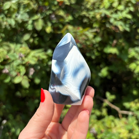 Orca Agate Flame H