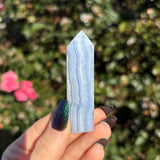 Blue Lace Agate Tower A