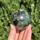 Prehnite w/ Epidote Sphere C