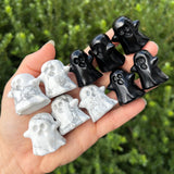 Mini Ghost Carvings