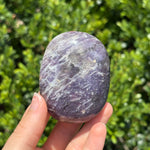 Unicorn Stone Lepidolite Palm Stone C
