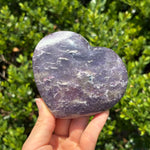 Unicorn Stone Lepidolite Heart A