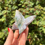 Ocean Jasper Butterfly Carving A