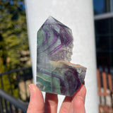 Rainbow Fluorite Tower J