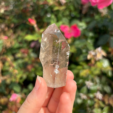 Half Polished Smoky Quartz Tower B