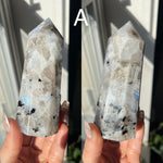 Flashy Rainbow Moonstone Towers