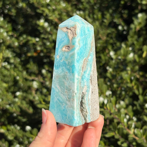 Blue Aragonite Tower A