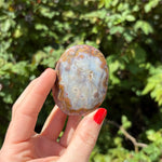 Amethyst Agate Palm Stone C