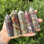 Dragon’s Blood Jasper Towers