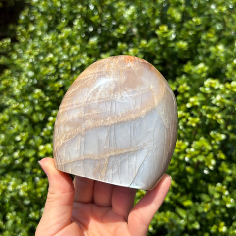 Shimmery Peach Moonstone Freeform