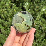 Prehnite w/ Epidote Sphere A