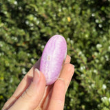 Pink Aragonite Palm Stone E