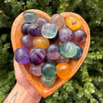 Rainbow Fluorite Tumbled Stones