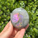 Rainbow Labradorite Palm Stone I