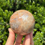 Peach Moonstone Sphere D