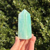 Pistachio/ Caribbean Calcite Tower E