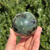 Prehnite w/ Epidote Sphere C