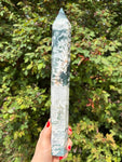 XL Moss Agate Tower