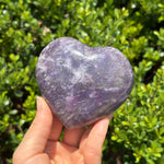 Unicorn Stone Lepidolite Heart B