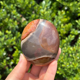 Polychrome Jasper Palm Stone E