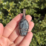 Larvikite Coffin Pendant