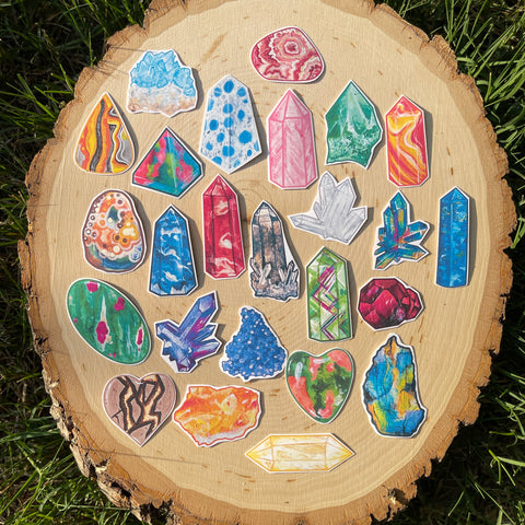 Crystal Stickers Pack Version 1