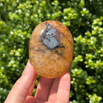 Golden Healer + Pyrite Palm Stone A