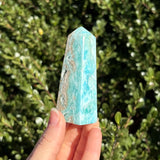 Blue Aragonite Tower G