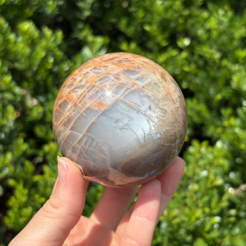 Peach Moonstone Sphere D