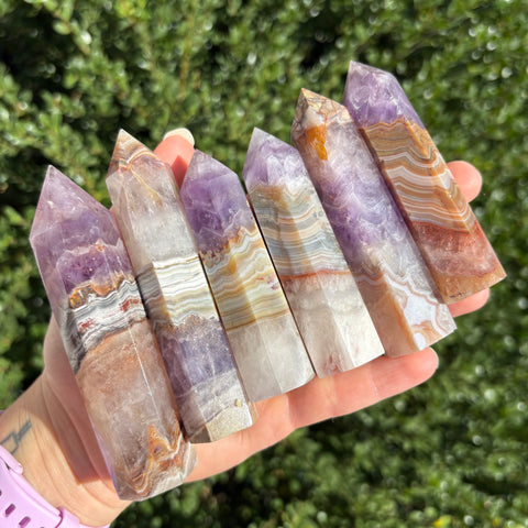 Amethyst Agate Towers
