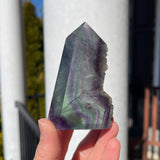 Rainbow Fluorite Tower D