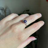 Lepidolite Wire Wrapped Ring